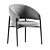 Modern Chic Linda Chair Design 3D model small image 2