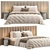Elegant Vivian Bedframe Design 3D model small image 4