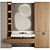 Modern Bathroom Furniture Set 04 3D model small image 1