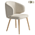 Contemporary Fargo Armchair Design 3D model small image 1