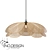 Ethnic Rattan Pendant Light 3D model small image 1