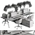 Office Essentials Set 540 3D model small image 7