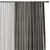 Meshed Curtain 663 3D model small image 3