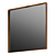 Sleek Danish Mirror by Bønnelycke Mdd 3D model small image 1