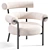 Modern Design Fabric Armchair 2025 3D model small image 1