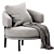 Modern Lounge Chair | 3D Model 3D model small image 1