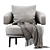Modern Lounge Chair | 3D Model 3D model small image 2