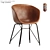 Vintage Leather Chair 2014 Upgrade 3D model small image 1