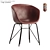 Vintage Leather Chair 2014 Upgrade 3D model small image 3