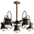 Natura B Chandelier Collection Set 3D model small image 4