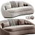  Monroe Sofa By Thayer Coggin | Диван 3D model small image 1