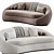  Monroe Sofa By Thayer Coggin | Диван 3D model small image 3