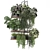 Metal Box Hanging Plant Set 3D model small image 6