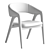 Chic Dining Chair Model - 3Ds Max 2017 3D model small image 7