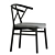 Miniforms Valerie Chair: Elegant Seating 3D model small image 4