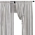 Refined Curtain Design 3D model small image 3