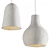 Repurposed Cotton Pendant Lights, Watt&Veke 3D model small image 2
