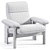 Modern Lounge Chair by Archdaily 3D model small image 6