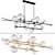 Delilah Linear Chandelier by Avenue Lighting 3D model small image 1