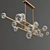 Delilah Linear Chandelier by Avenue Lighting 3D model small image 3