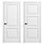 Modern Dorian QUADRO Collection Doors 3D model small image 2