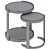 Modern Boulder Side Table Optimal 3D model small image 5