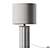 Ribbed Concrete Table Lamp 3D model small image 2