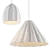 Reclaimed Cotton Pendant Lights, Watt&Veke 3D model small image 1