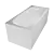 Elegant TONI ARTI Teramo Bathtub 3D model small image 2