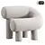 Modern UMI Armchair 3D Model 3D model small image 1