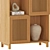 Sleek Beyla Display Cabinet 3D model small image 4