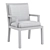 Elegant Bernhardt Trianon Armchair 3D model small image 2