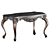 Baroque Classic Table 005 3D model small image 1