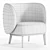 Modern Cosona Armchair by Bruno Moinard 3D model small image 5