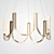 Imperium Loft U-SERIES Pendant Chandelier 3D model small image 2