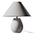 Elegant Ceramic Table Lamp 3D model small image 2