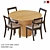 LICIA Round Table Set 3D model small image 1