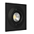 Square Recessed LED Lights, IP20 3D model small image 3