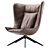 Modern Minimalist Armchair Colibri Soft 3D model small image 5