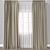 Modern 3D Curtain Model renditions. 3D model small image 1