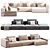 Sleek WESTSIDE Sofa: Poliform Elegance 3D model small image 3