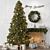 Festive Christmas Tree Set 58 3D model small image 1