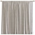  Textured Curtain Fabric Design 3D model small image 1