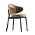 Elegant Holly Chair: Modish Comfort 3D model small image 4