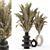 Elegant Dry Plants Bouquet Set 3D model small image 3
