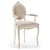 Handcrafted Madlen Armchair: Customized Elegance 3D model small image 2