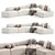 Modern Helen Sofa for 2015 3D model small image 1