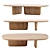 Tobi-Ishi Small Tables, Bebitalia Collection 3D model small image 10