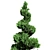 Winter Pine Tree Collection 3D model small image 2