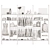 Wooden Wardrobe System Organizer 3D model small image 6